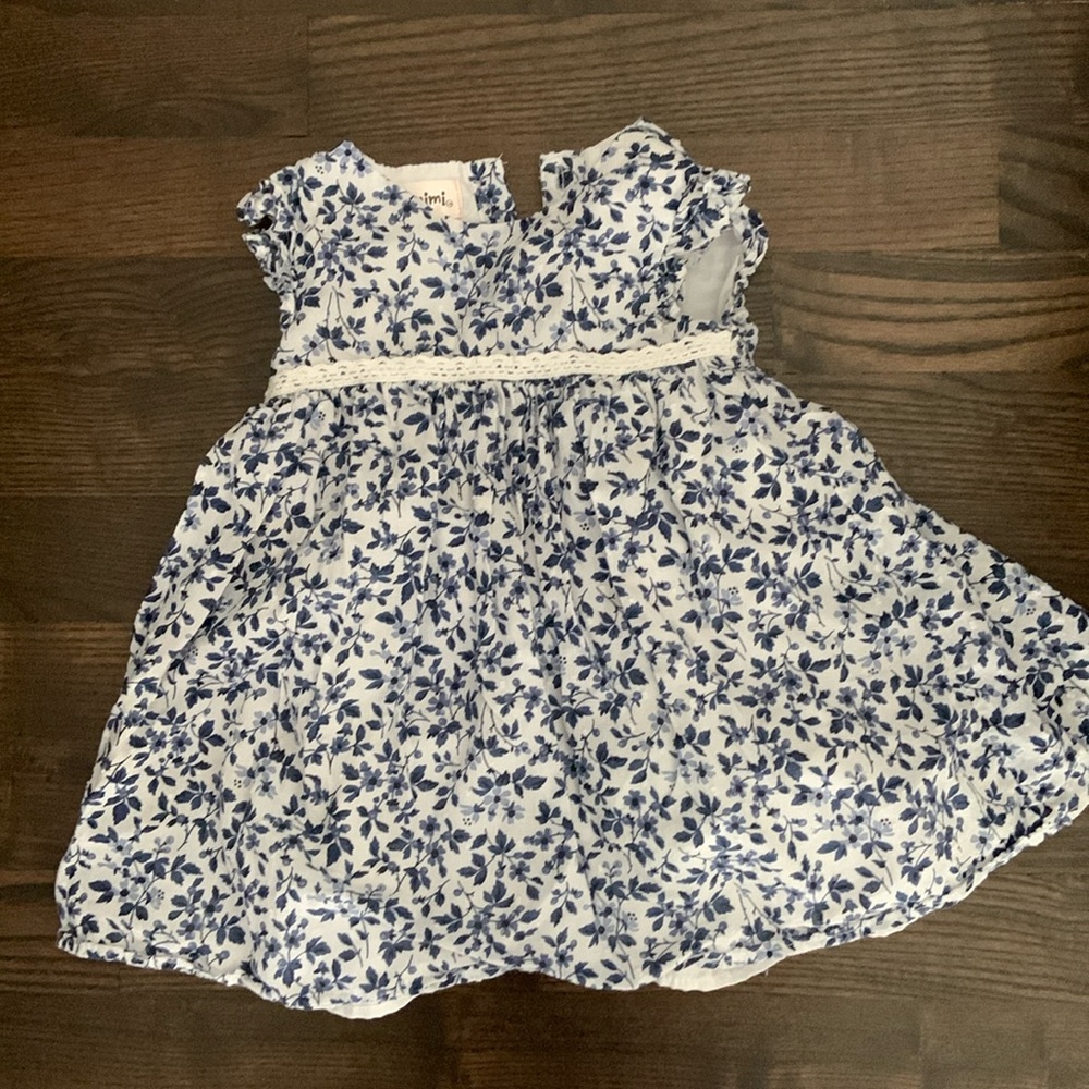 Mia & mini girl dress with bloomers